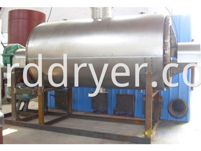 Batchwise Stainless Steel Made Vacuum Rake Dryer Machine